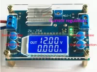 Module Hạ Áp DC-DC 6.5-36V Sang 1.2-32V 5A Có LCD Hiển Thị